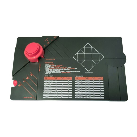 We R Memory Keepers Gift Box Punch Board Craft Tool - Picture 2 of 5